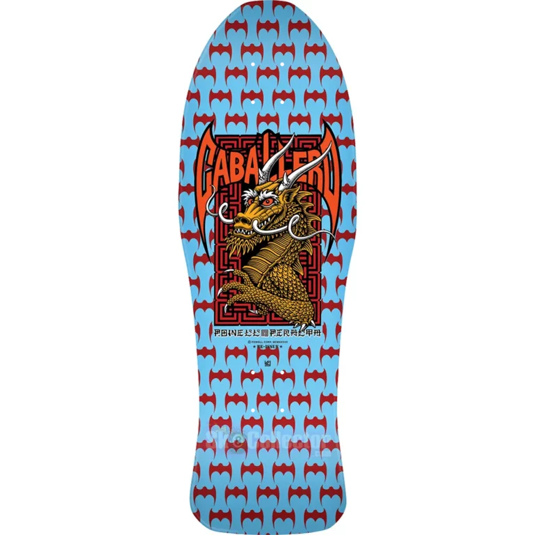 Bones Brigade Series 5 Caballero Reissue Deck Blue