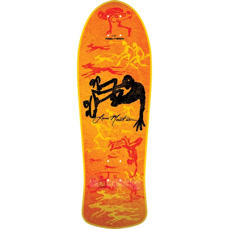 Bones Brigade Series 5 Mountain Reissue Deck Orange