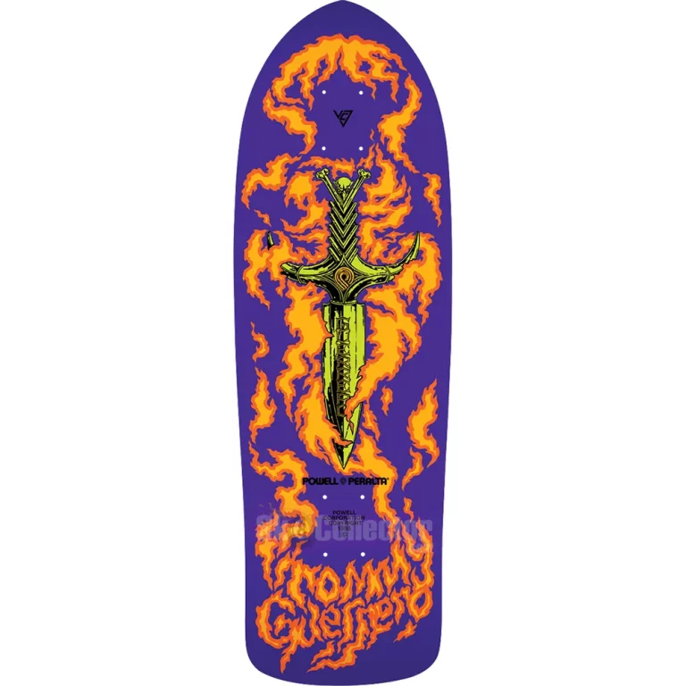 Bones Brigade Series 5 Guerrero Reissue Deck Purple