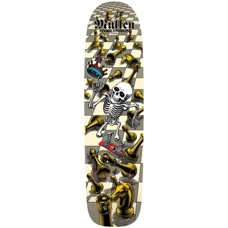 Bones Brigade Series 5 Mullen Reissue Deck White