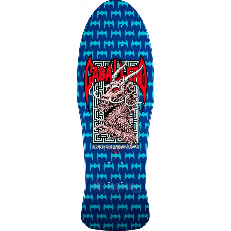 Bones Brigade Series 6 Caballero Reissue Deck Blue