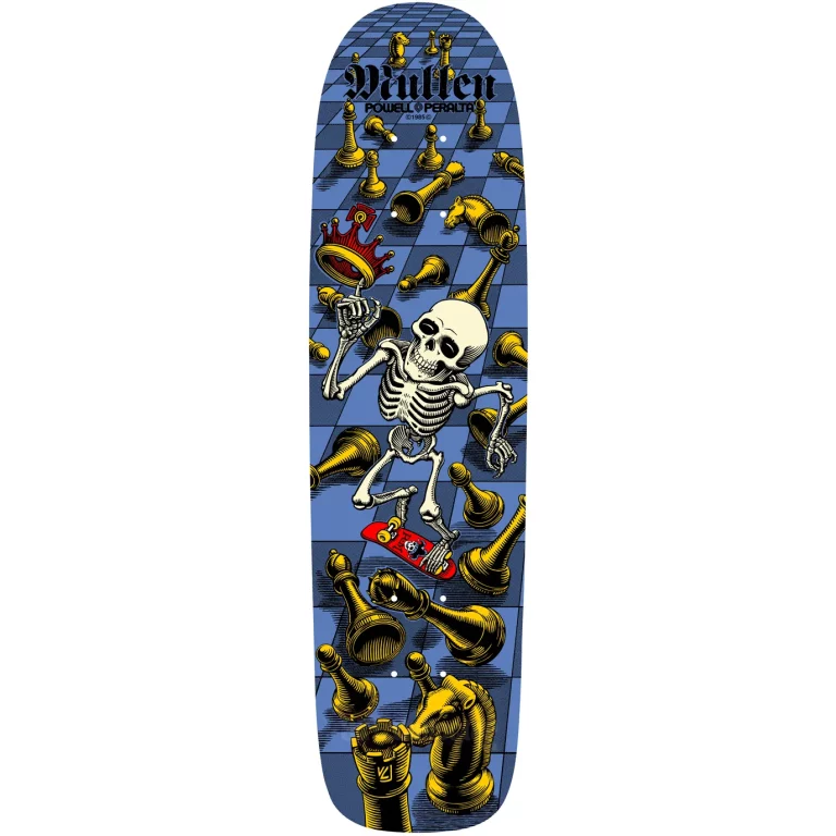 Bones Brigade Series 6 Mullen Reissue Deck Blue