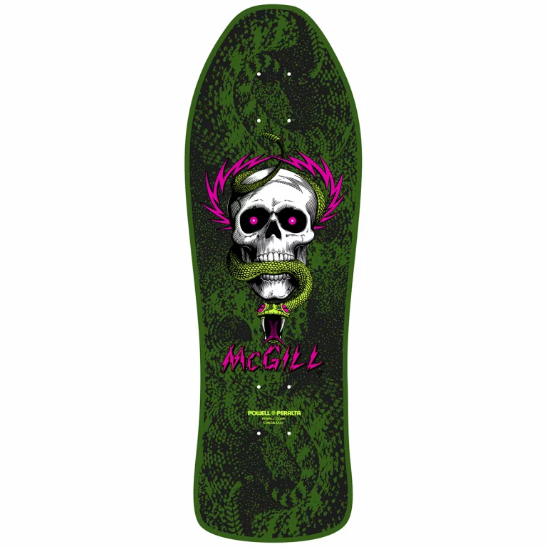 Bones Brigade Series 6 McGill Reissue Deck Green