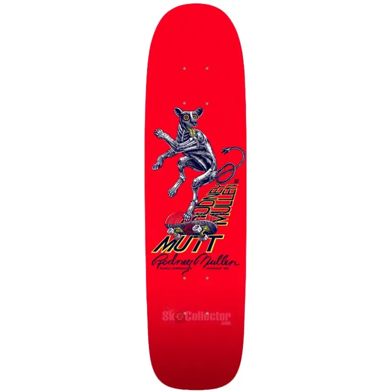 Bones Brigade Series 7 Mullen Reissue Deck Red