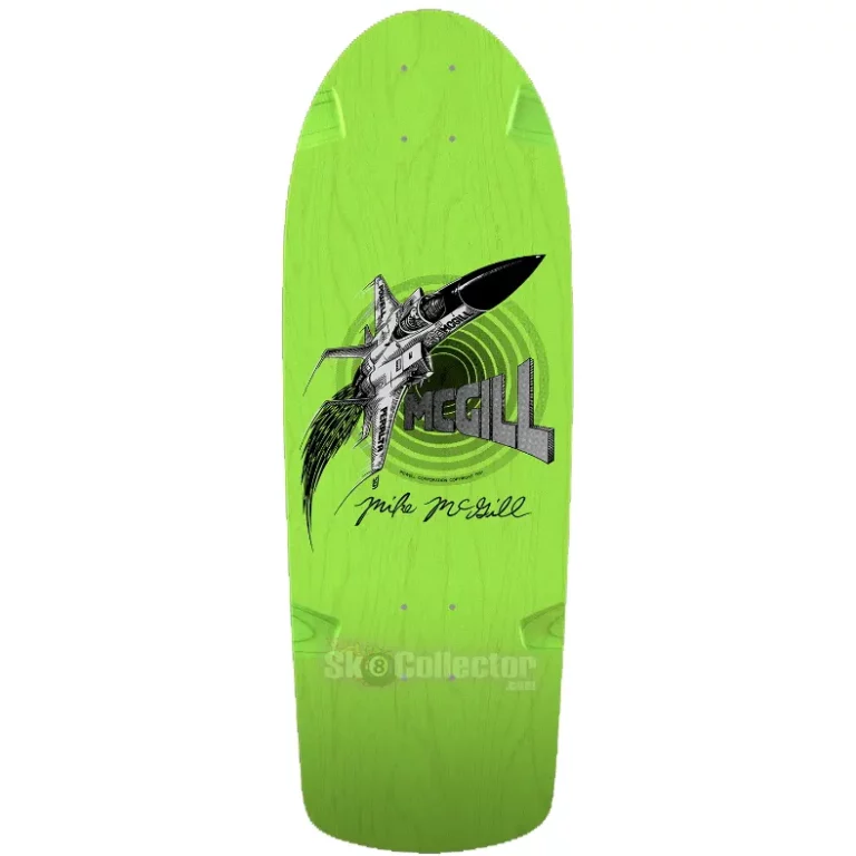 Bones Brigade Series 7 McGill Reissue Deck Green