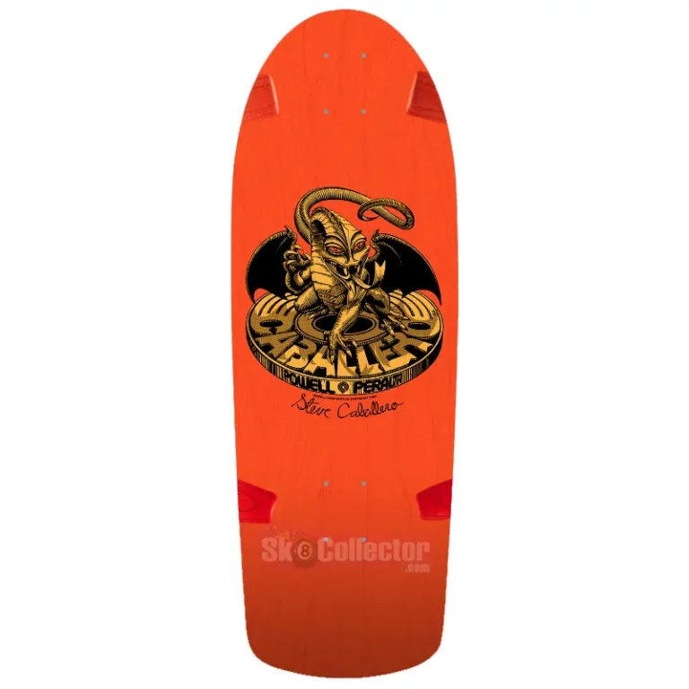 Bones Brigade Series 7 Caballero Reissue Deck Orange