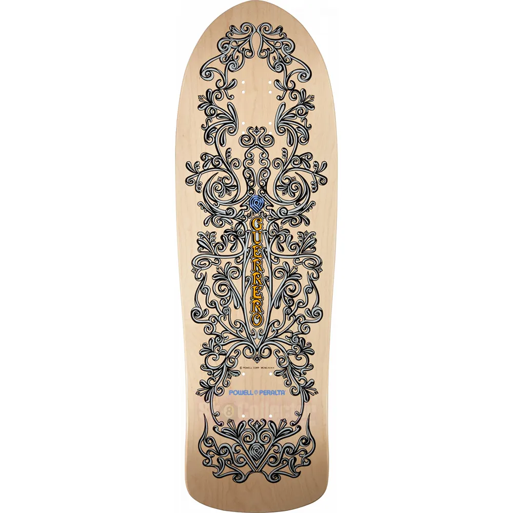 Bones Brigade Series 8 Guerrero Reissue Deck Natural