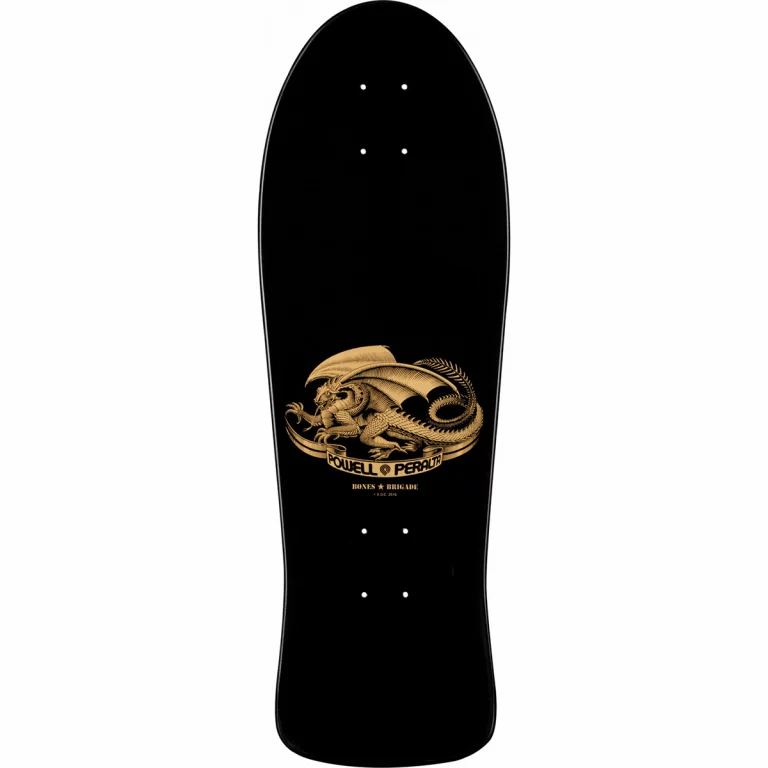 Bones Brigade Series 8 Mountain Reissue Skateboard Deck Black - Image 2