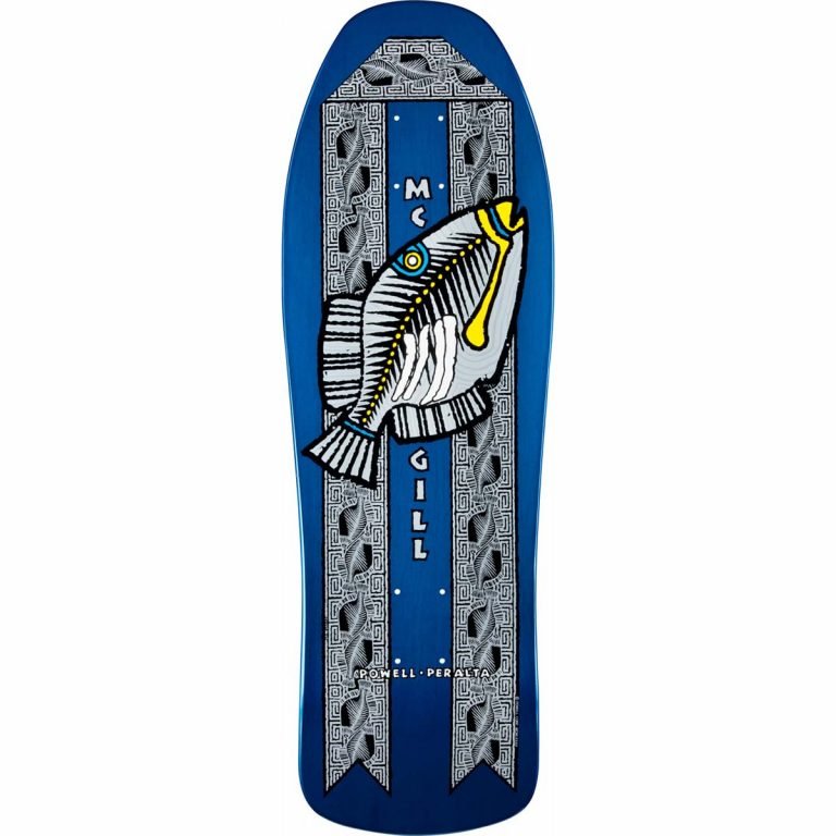 Bones Brigade Series 8 McGill Reissue Deck Blue