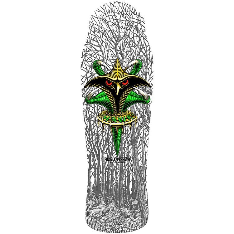 Bones Brigade Series 10 Hawk Reissue Skateboard Deck White