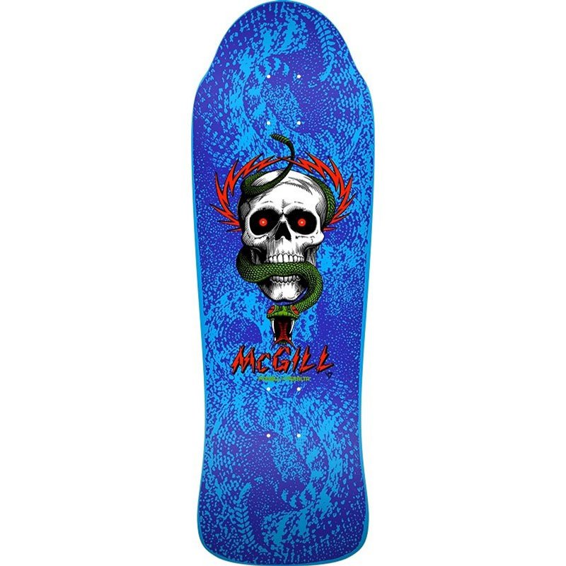Bones Brigade Series 10 McGill Reissue Deck Blue