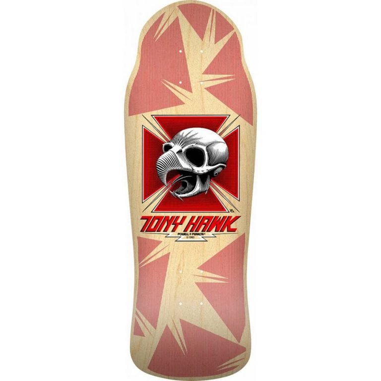Bones Brigade Series 11 Hawk Reissue Skateboard Deck Natural
