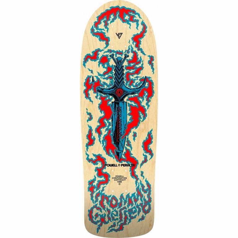 Bones Brigade Series 11 Guerrero Reissue Skateboard Deck Natural