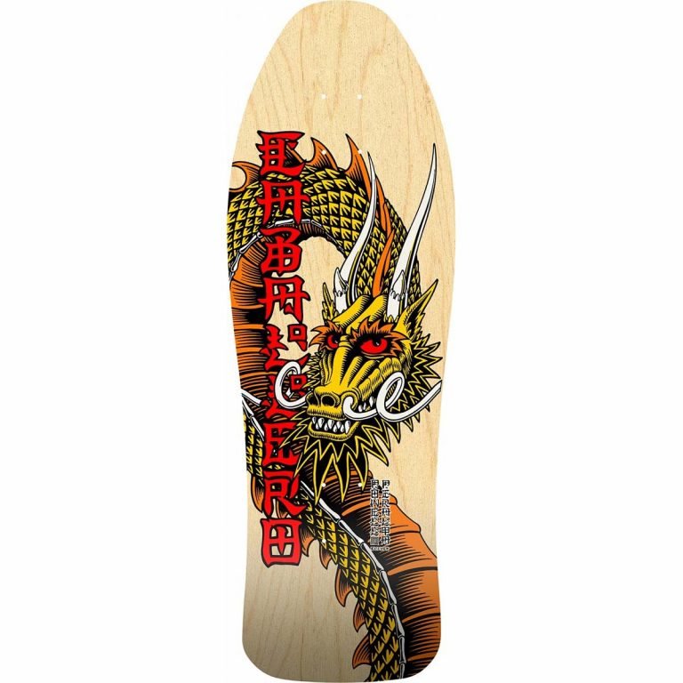 Bones Brigade Series 11 Caballero Reissue Skateboard Deck Natural