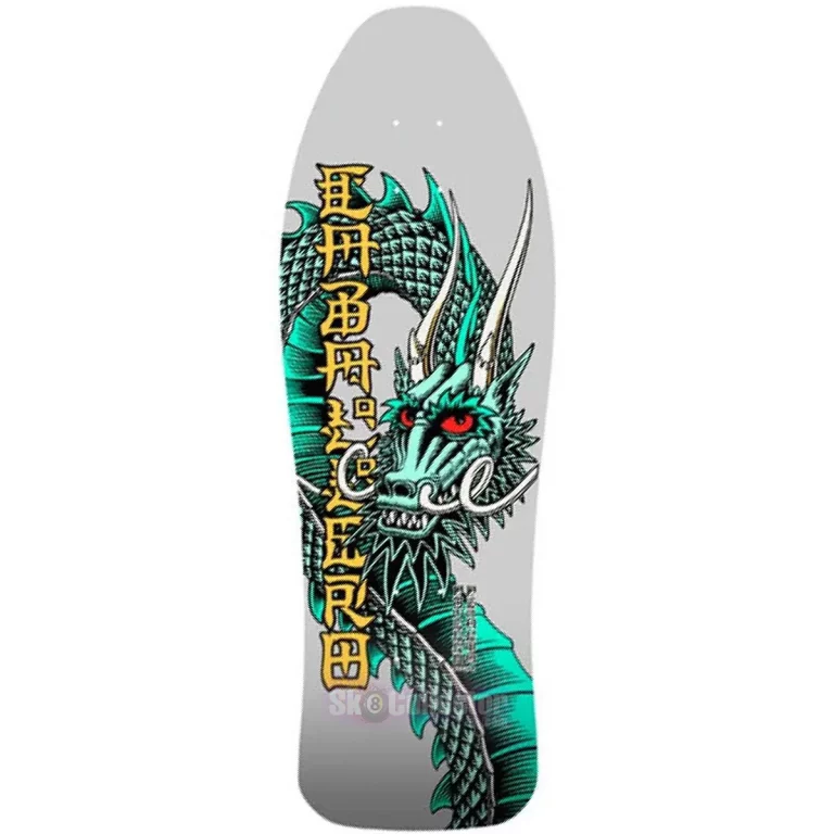 Bones Brigade Series 12 Caballero Reissue Deck Silver