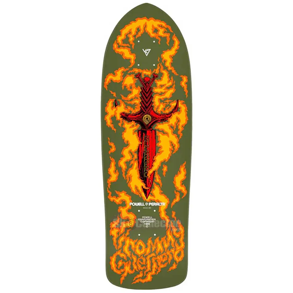 Bones Brigade Series 13 Guerrero Reissue Deck Green