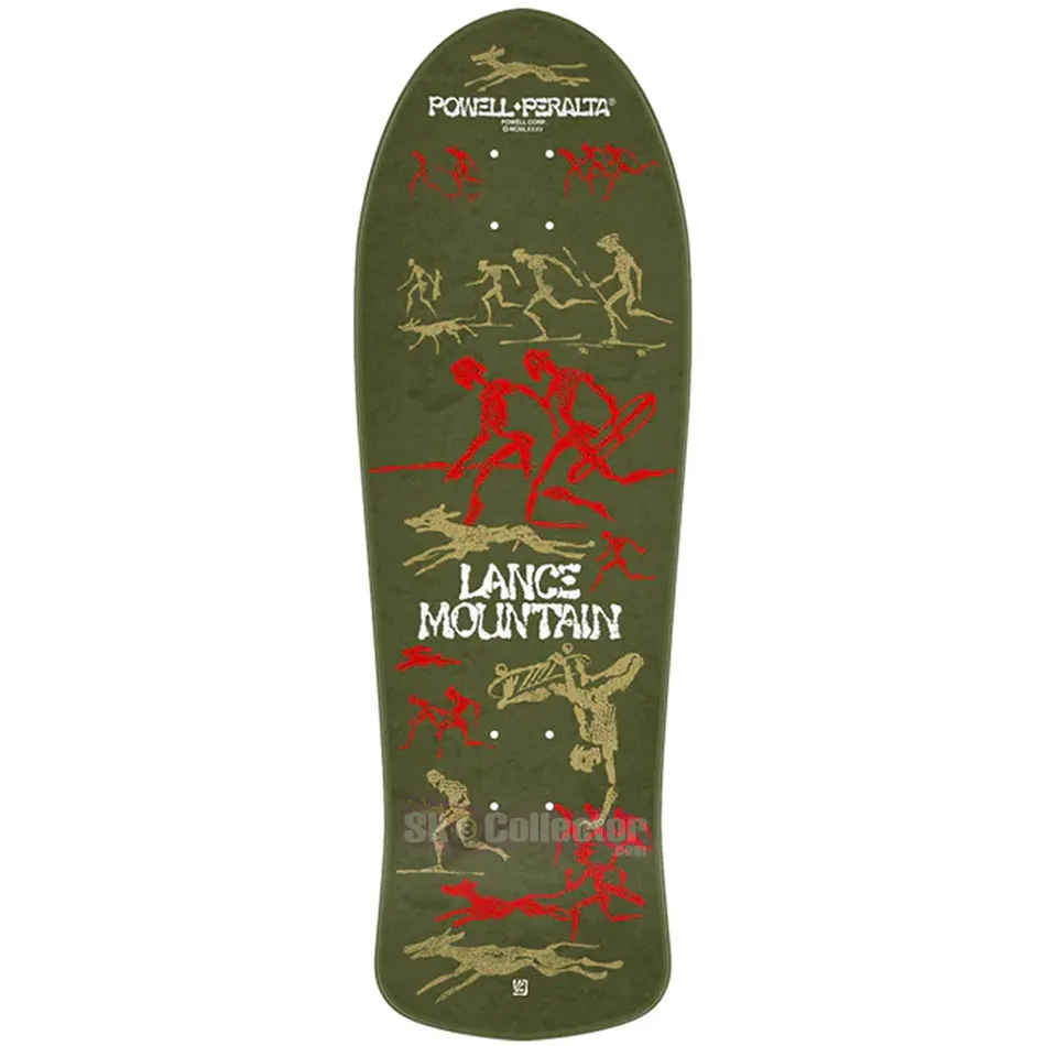 Bones Brigade Series 13 Mountain Reissue Deck Green
