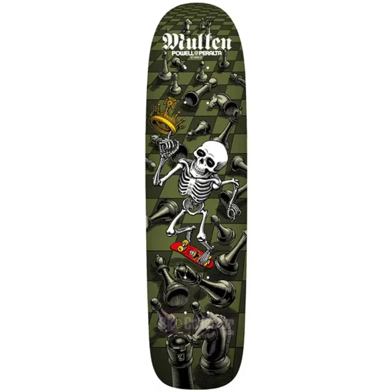 Bones Brigade Series 13 Mullen Reissue Deck Green