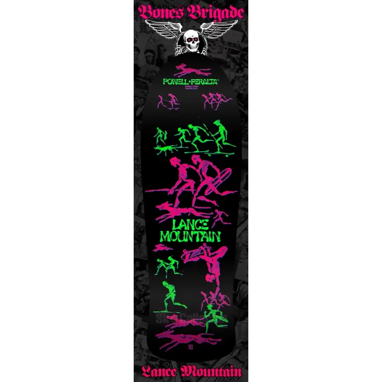 Bones Brigade Series 14 Mountain Future Primitive Reissue Deck Blacklight - Image 3