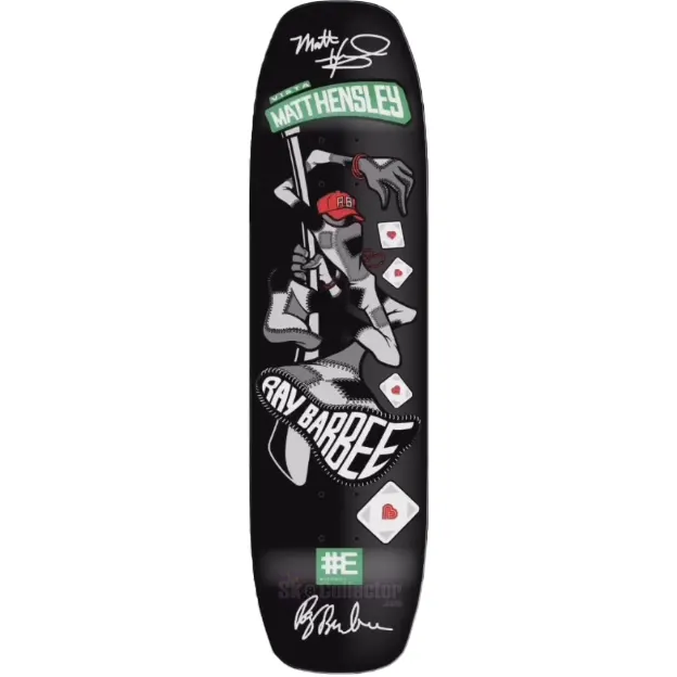 EverybodySkates Hensley x Barbee Deck Black