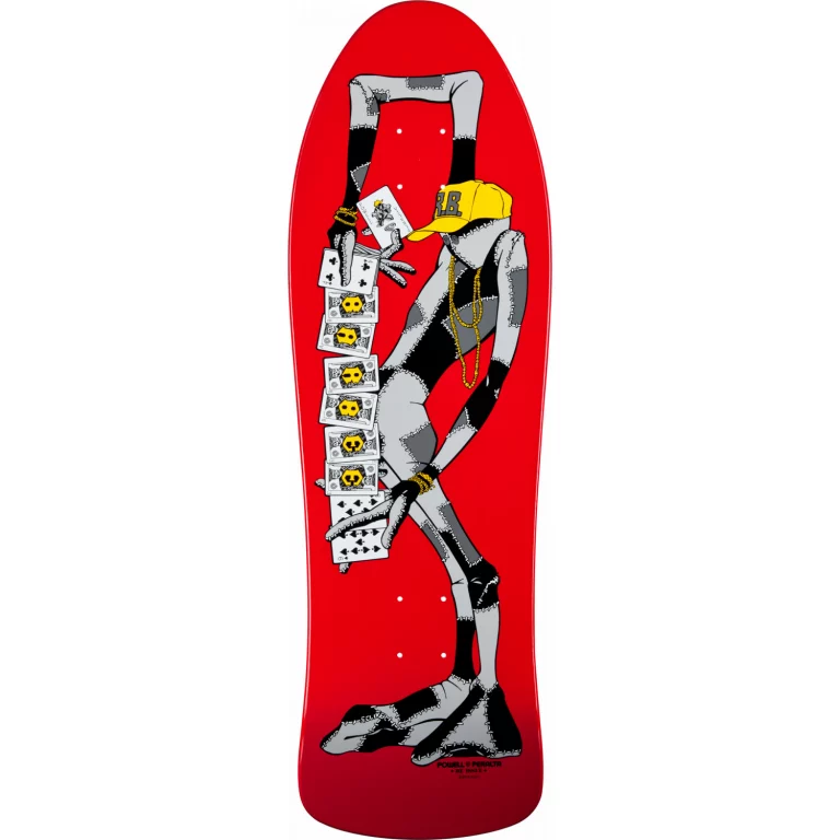 Powell Peralta Barbee Rag Doll Reissue Deck Red
