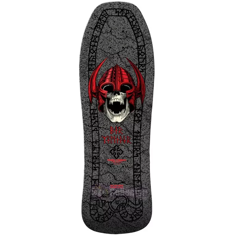 Powell Peralta Welinder Nordic Skull Reissue Deck Gray