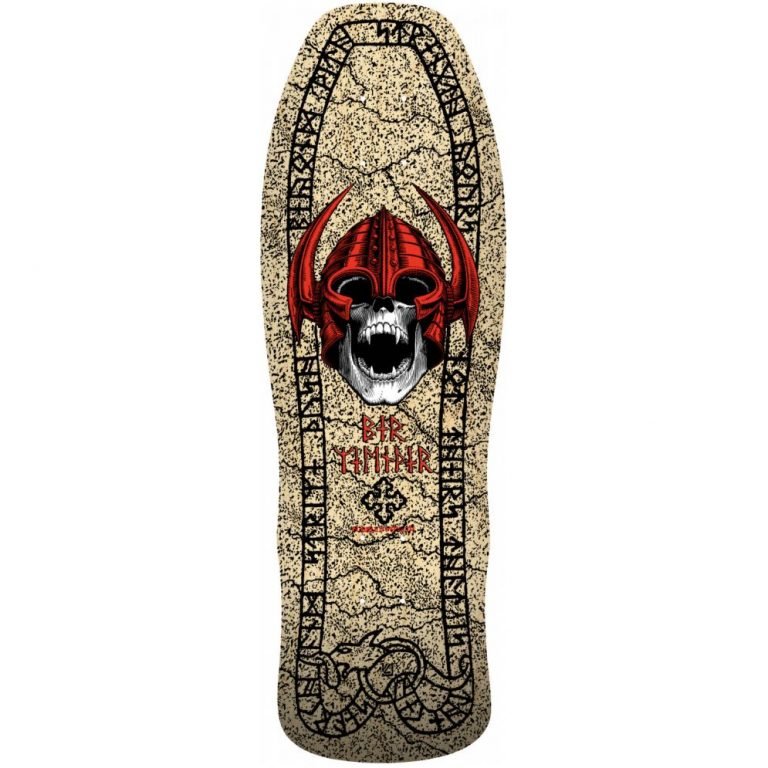 POWELL PERALTA WELINDER NORDIC SKULL REISSUE DECK 9.62″ X 29.75″ NATURAL