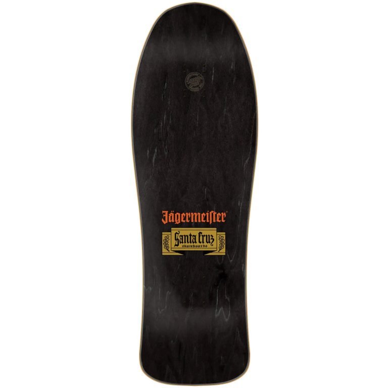SANTA CRUZ JÄGERMEISTER KENDALL DEER REISSUE SHAPED DECK 10.18″ X 30.99″ BROWN - Image 2