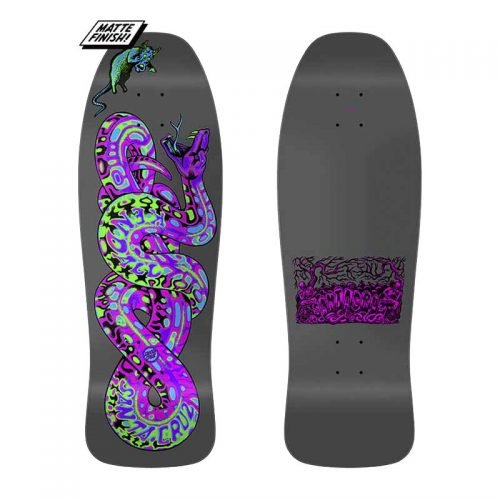 SANTA CRUZ BLACKLIGHT KENDALL SNAKE REISSUE DECK 9.975″ X 30.125″