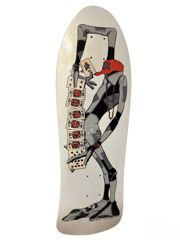 White ray barbee ragdoll deck