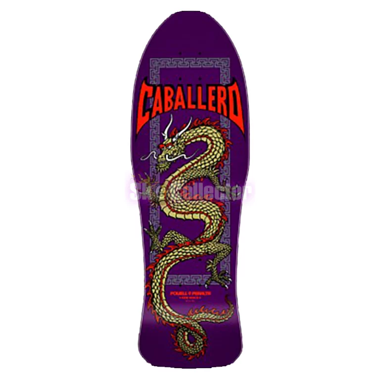 Powell Peralta Caballero Chinese Dragon Reissue Deck Purple