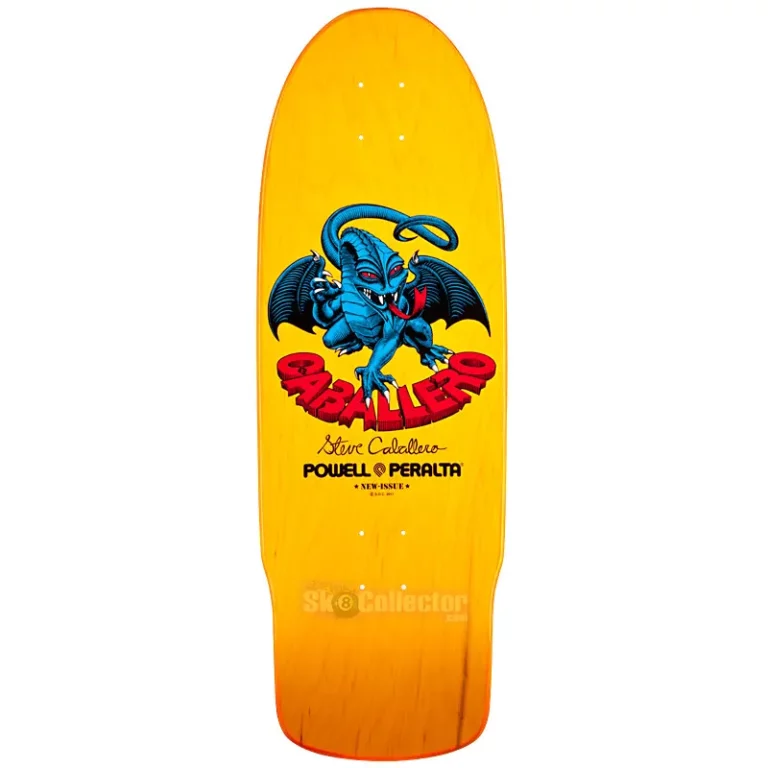 Powell Peralta Caballero Dragon II Reissue Deck Yellow