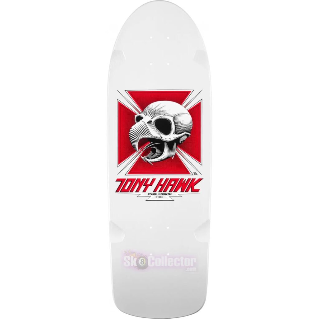 Series 1 Hawk Reissue Deck White