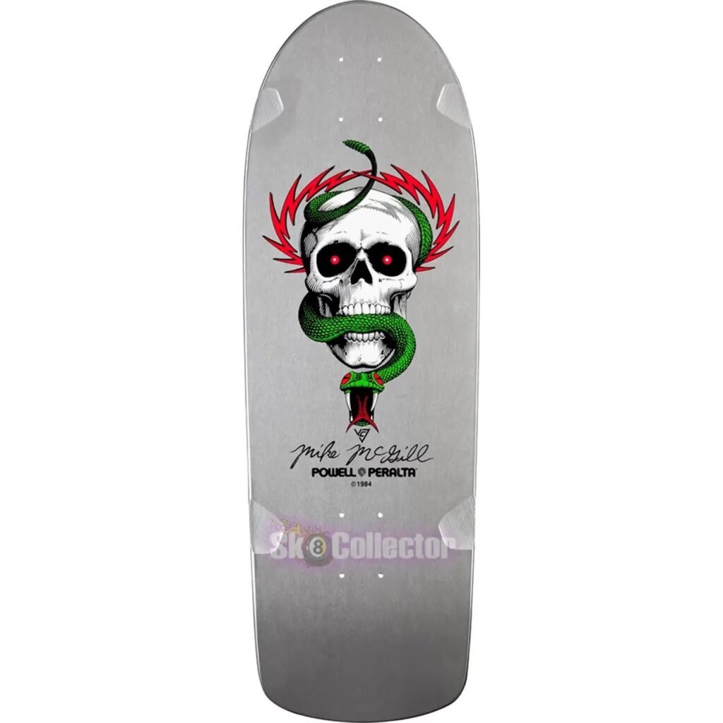 Series 2 McGill Skull & Snake Reissue Deck Silver