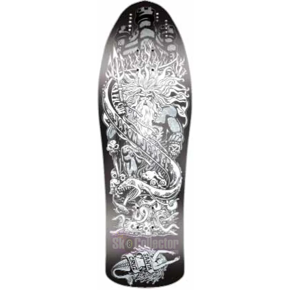 Santa Cruz Jessee Neptune Reissue Deck Ashes to Ashes
