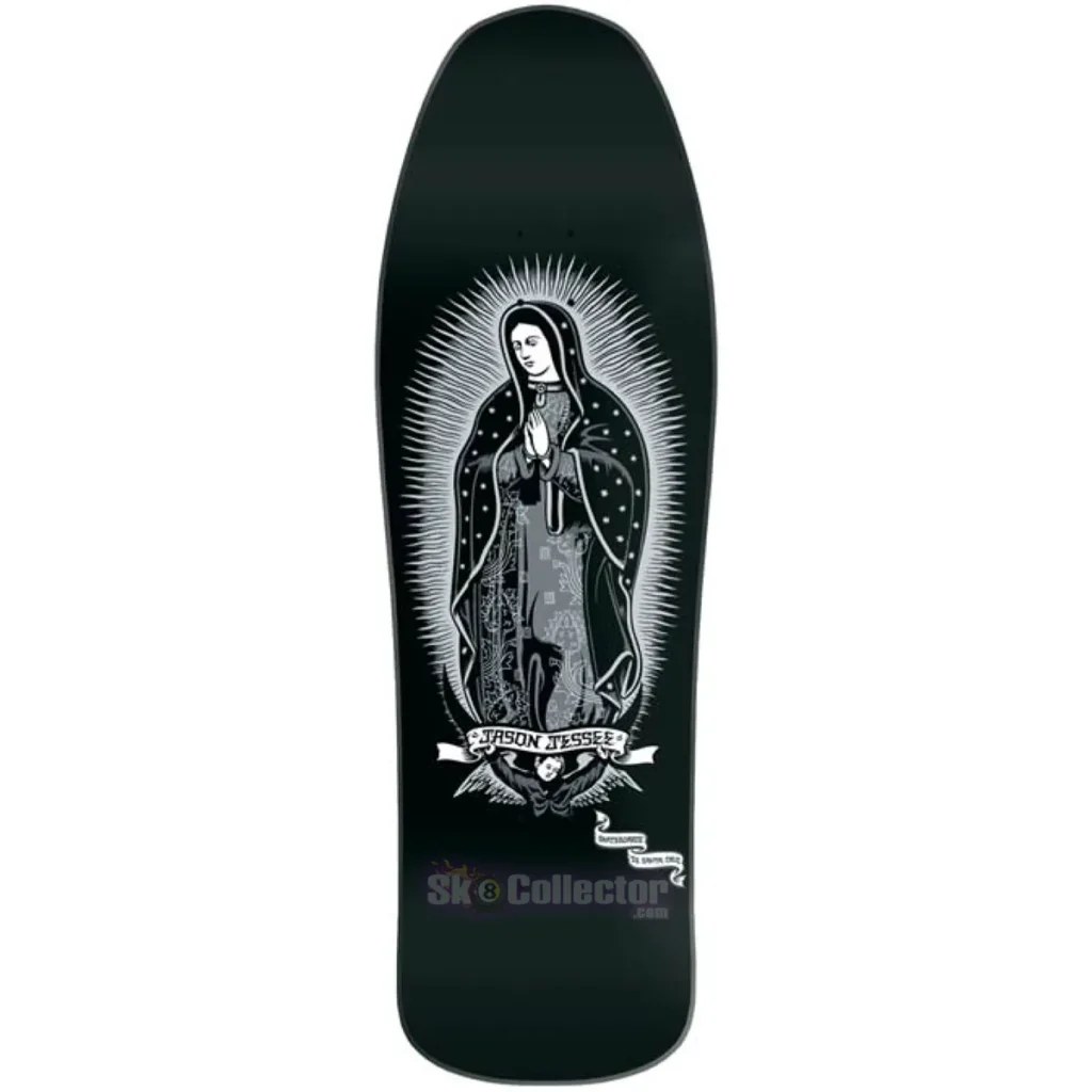 Santa Cruz Jessee Guadalupe Reissue Deck Ashes to Ashes